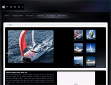 Tablet Screenshot of perrycatamarans.com